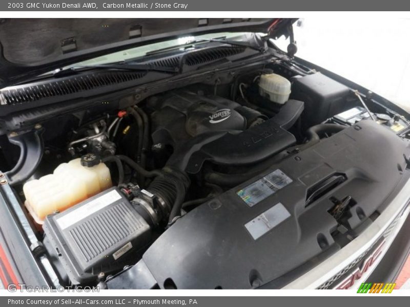 Carbon Metallic / Stone Gray 2003 GMC Yukon Denali AWD