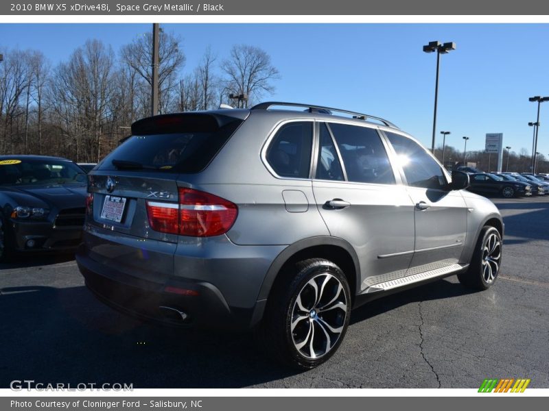 Space Grey Metallic / Black 2010 BMW X5 xDrive48i
