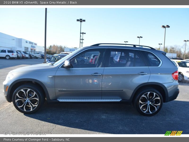 Space Grey Metallic / Black 2010 BMW X5 xDrive48i