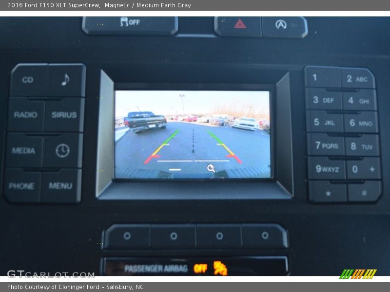 Magnetic / Medium Earth Gray 2016 Ford F150 XLT SuperCrew
