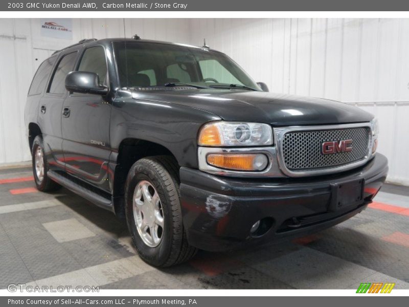 Carbon Metallic / Stone Gray 2003 GMC Yukon Denali AWD