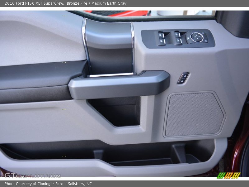 Bronze Fire / Medium Earth Gray 2016 Ford F150 XLT SuperCrew