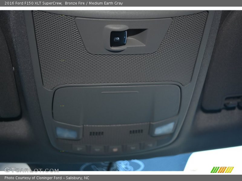 Bronze Fire / Medium Earth Gray 2016 Ford F150 XLT SuperCrew