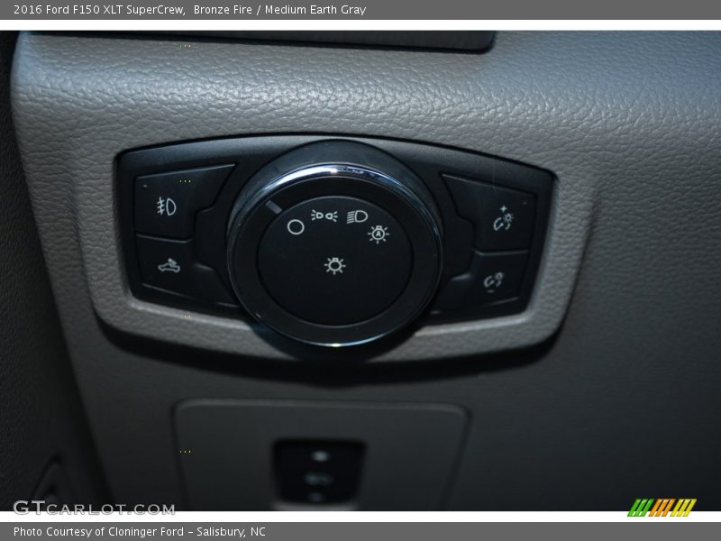Bronze Fire / Medium Earth Gray 2016 Ford F150 XLT SuperCrew