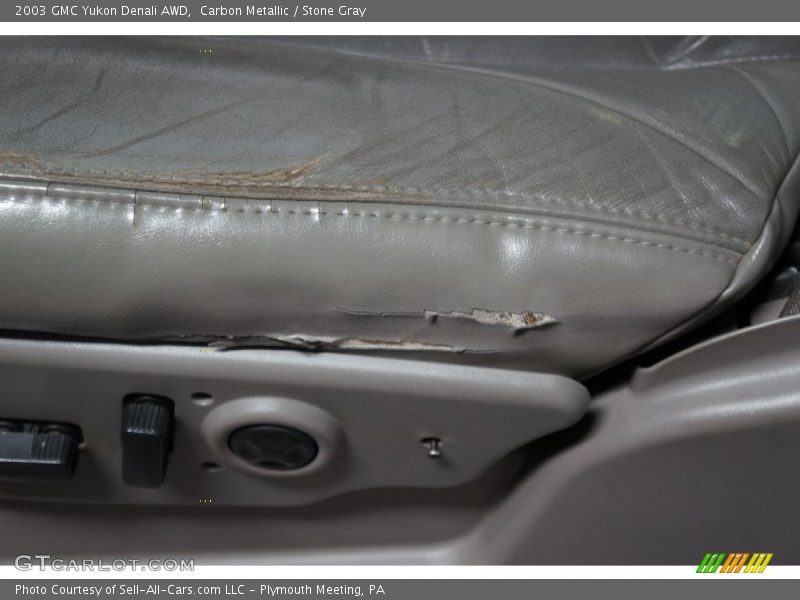 Carbon Metallic / Stone Gray 2003 GMC Yukon Denali AWD