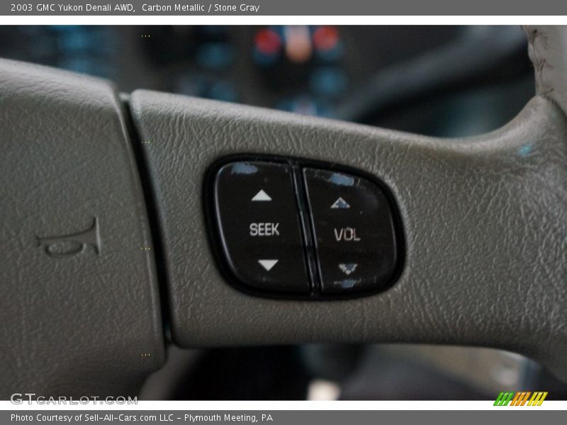 Carbon Metallic / Stone Gray 2003 GMC Yukon Denali AWD