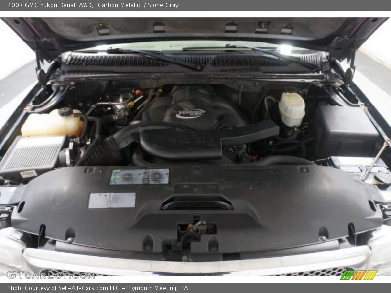 Carbon Metallic / Stone Gray 2003 GMC Yukon Denali AWD