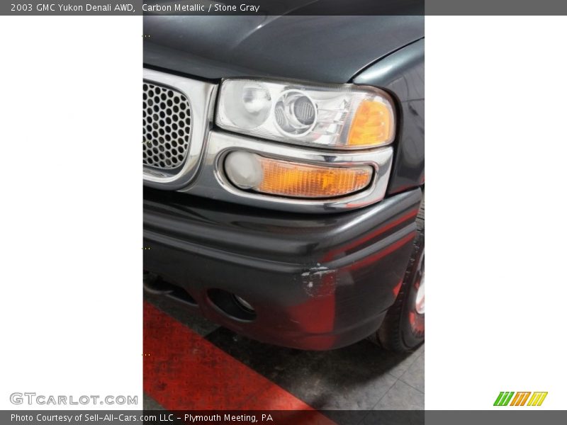 Carbon Metallic / Stone Gray 2003 GMC Yukon Denali AWD
