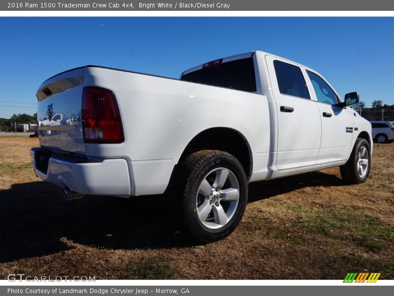 Bright White / Black/Diesel Gray 2016 Ram 1500 Tradesman Crew Cab 4x4
