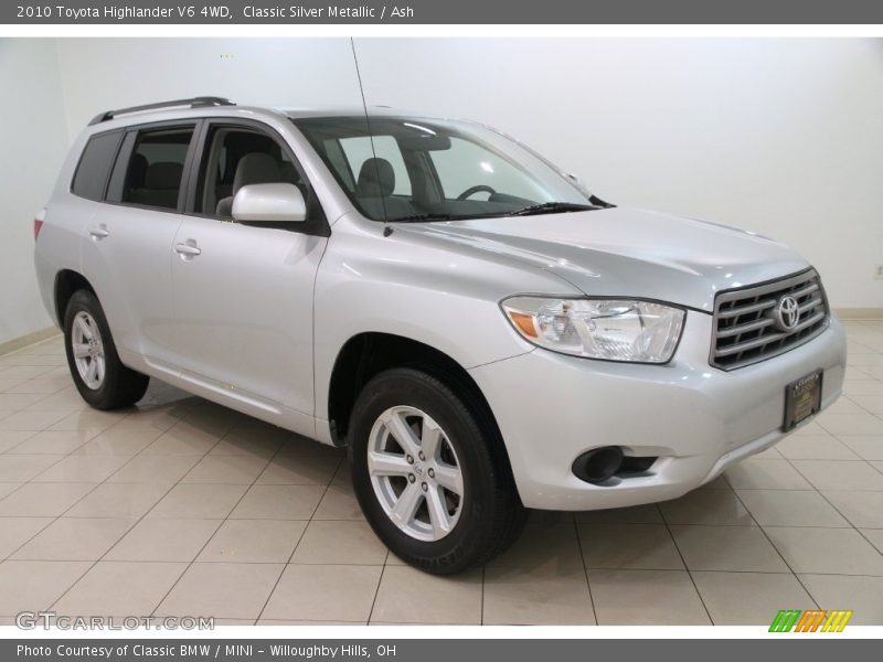 Classic Silver Metallic / Ash 2010 Toyota Highlander V6 4WD