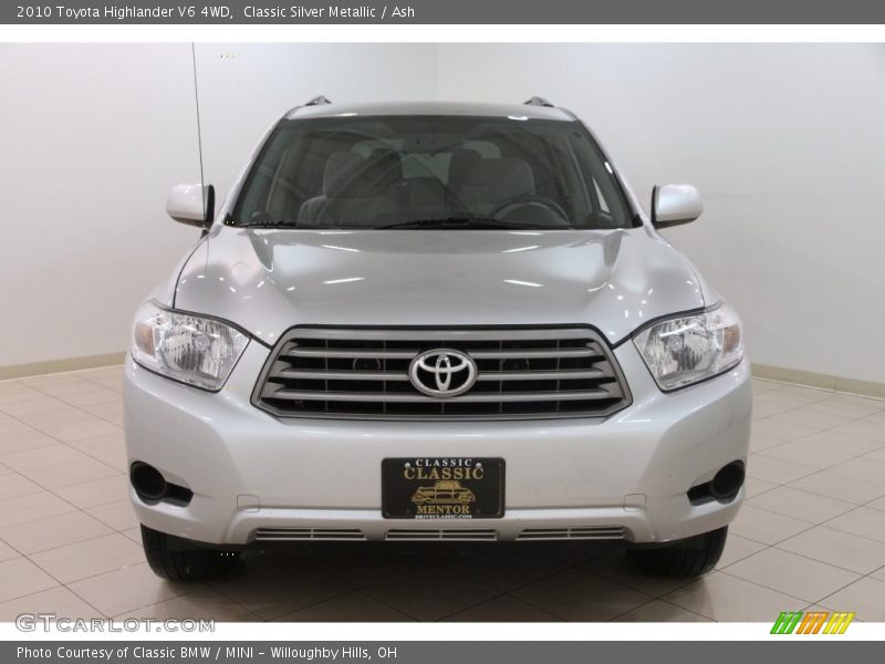 Classic Silver Metallic / Ash 2010 Toyota Highlander V6 4WD