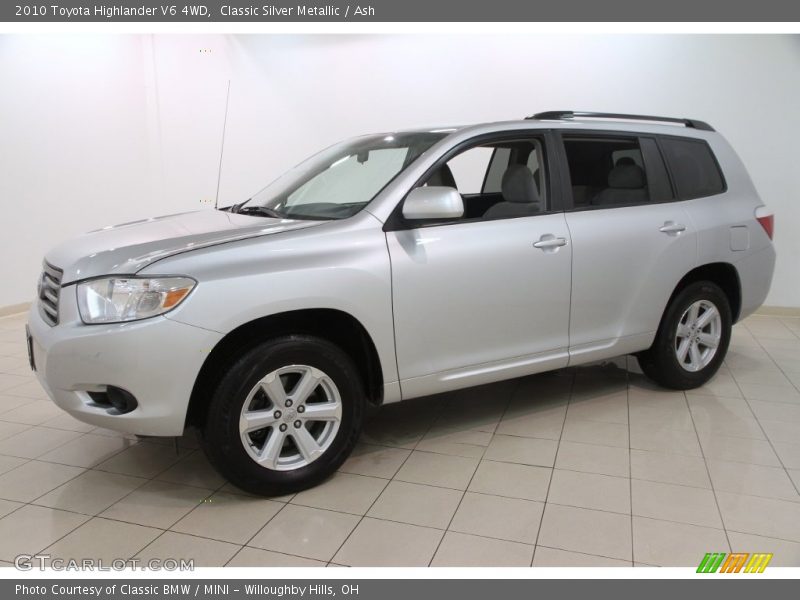 Classic Silver Metallic / Ash 2010 Toyota Highlander V6 4WD