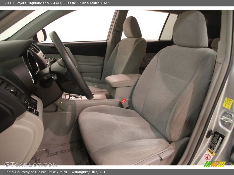 Classic Silver Metallic / Ash 2010 Toyota Highlander V6 4WD
