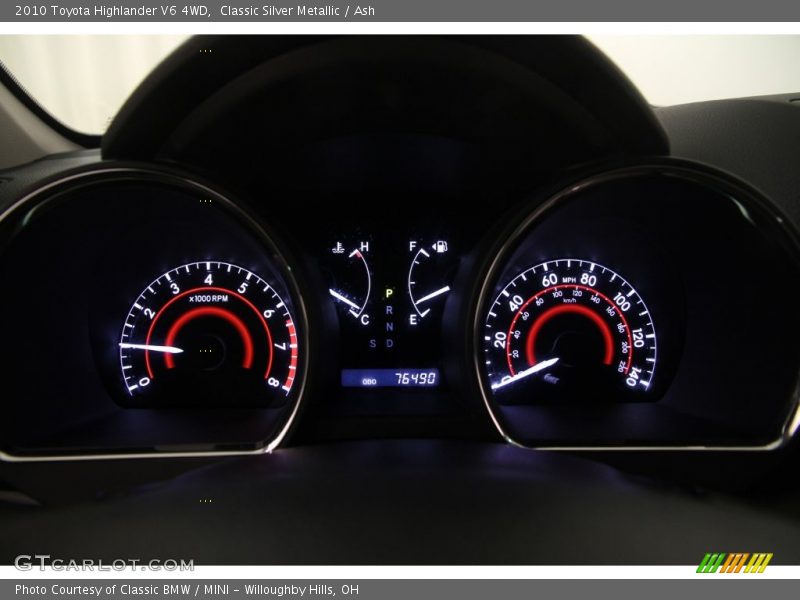 Classic Silver Metallic / Ash 2010 Toyota Highlander V6 4WD