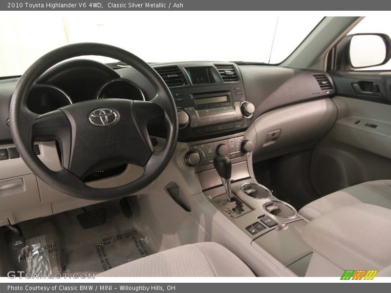 Classic Silver Metallic / Ash 2010 Toyota Highlander V6 4WD