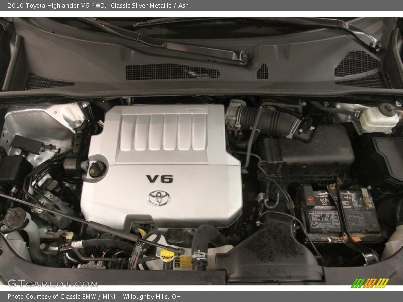 Classic Silver Metallic / Ash 2010 Toyota Highlander V6 4WD