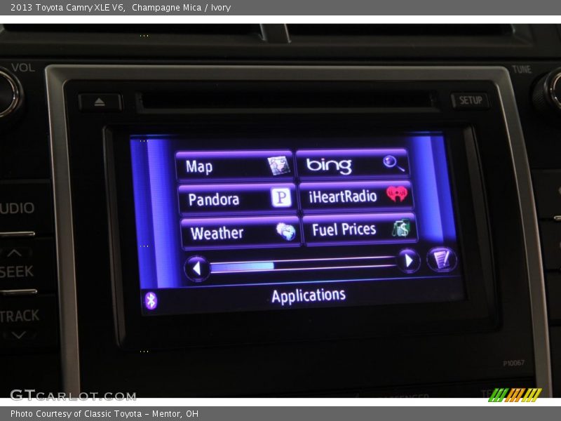 Champagne Mica / Ivory 2013 Toyota Camry XLE V6