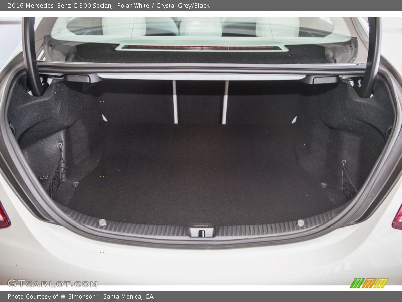 Polar White / Crystal Grey/Black 2016 Mercedes-Benz C 300 Sedan