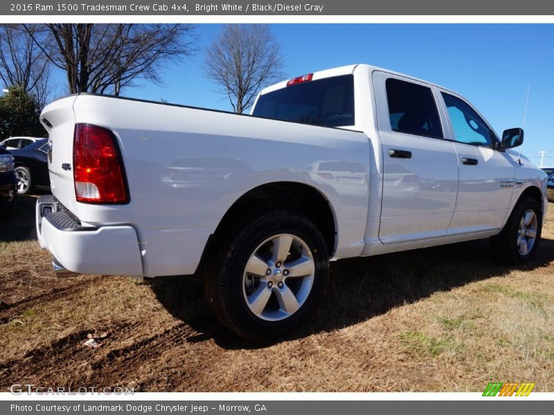 Bright White / Black/Diesel Gray 2016 Ram 1500 Tradesman Crew Cab 4x4