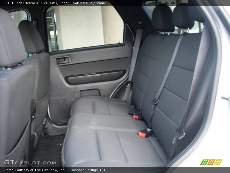 Ingot Silver Metallic / Stone 2011 Ford Escape XLT V6 4WD