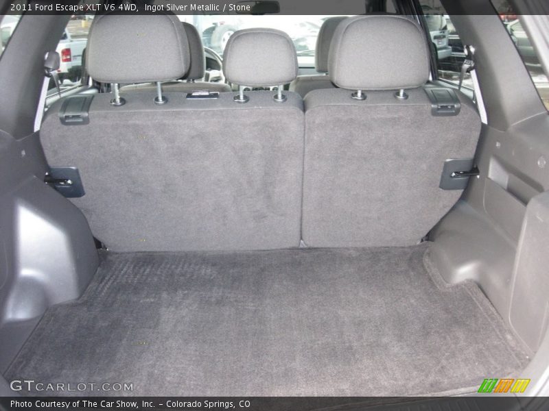Ingot Silver Metallic / Stone 2011 Ford Escape XLT V6 4WD