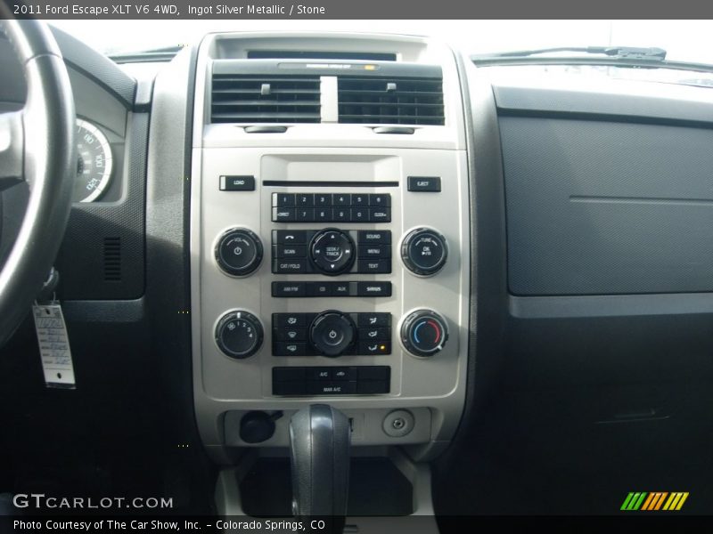 Ingot Silver Metallic / Stone 2011 Ford Escape XLT V6 4WD