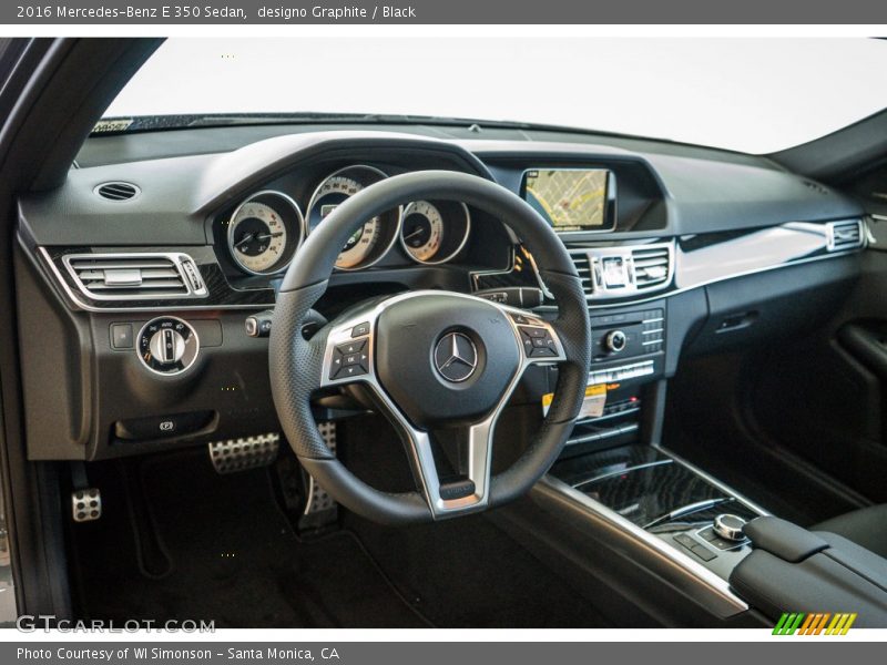 designo Graphite / Black 2016 Mercedes-Benz E 350 Sedan