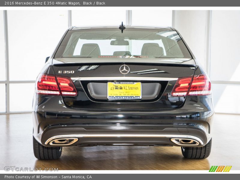 Black / Black 2016 Mercedes-Benz E 350 4Matic Wagon