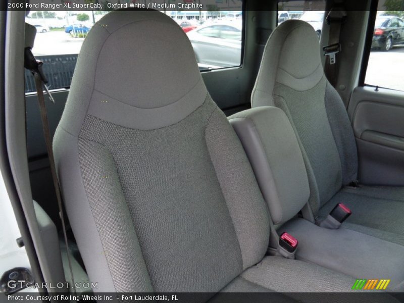Oxford White / Medium Graphite 2000 Ford Ranger XL SuperCab