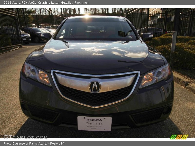Graphite Luster Metallic / Parchment 2013 Acura RDX AWD
