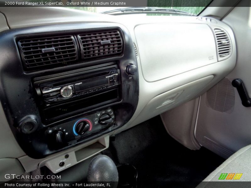 Oxford White / Medium Graphite 2000 Ford Ranger XL SuperCab