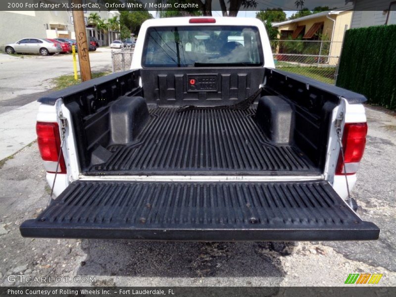 Oxford White / Medium Graphite 2000 Ford Ranger XL SuperCab