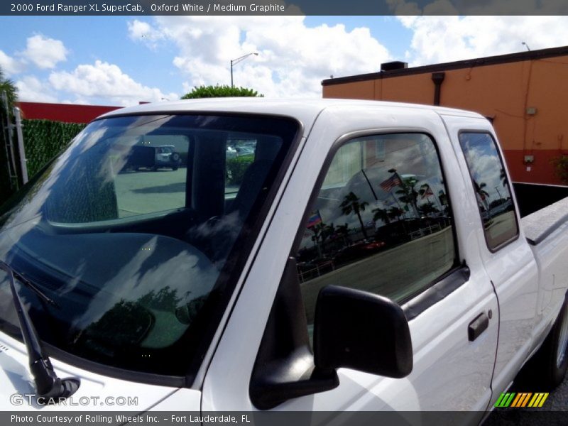 Oxford White / Medium Graphite 2000 Ford Ranger XL SuperCab
