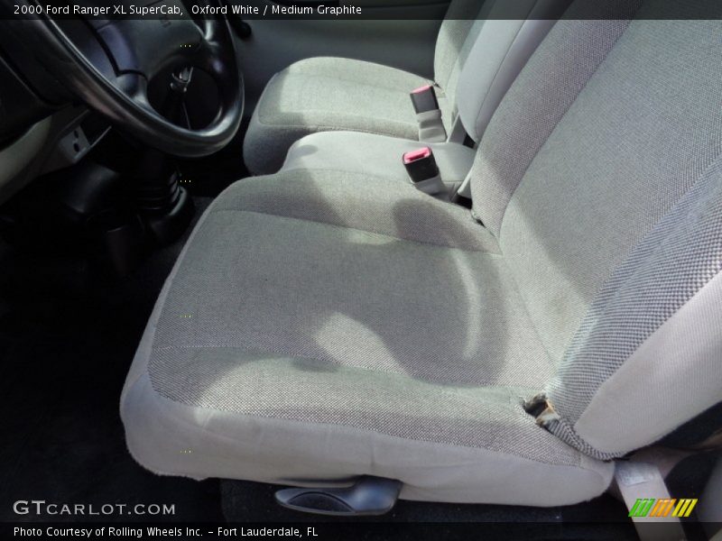 Oxford White / Medium Graphite 2000 Ford Ranger XL SuperCab