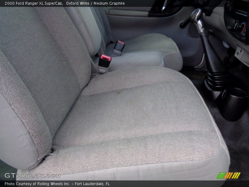 Oxford White / Medium Graphite 2000 Ford Ranger XL SuperCab