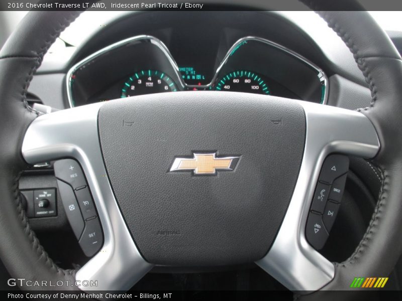 Iridescent Pearl Tricoat / Ebony 2016 Chevrolet Traverse LT AWD