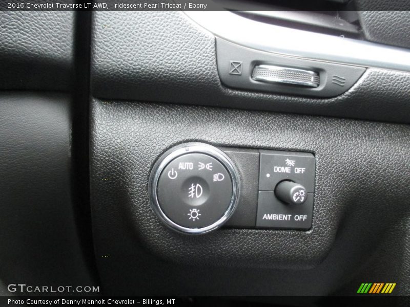 Iridescent Pearl Tricoat / Ebony 2016 Chevrolet Traverse LT AWD