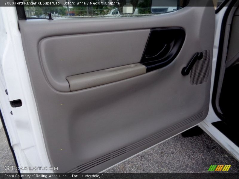 Oxford White / Medium Graphite 2000 Ford Ranger XL SuperCab
