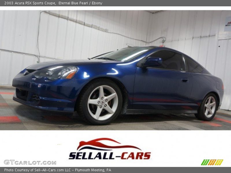 Eternal Blue Pearl / Ebony 2003 Acura RSX Sports Coupe