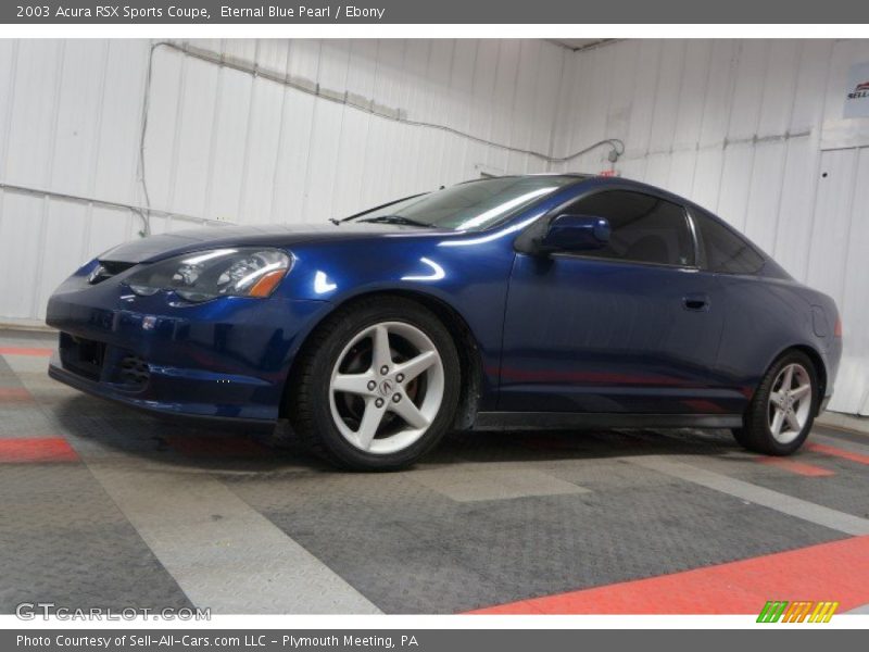 Eternal Blue Pearl / Ebony 2003 Acura RSX Sports Coupe