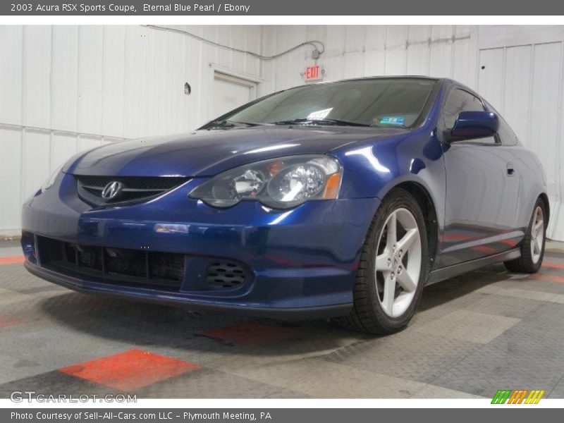Eternal Blue Pearl / Ebony 2003 Acura RSX Sports Coupe