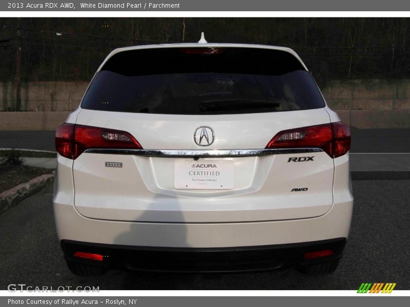 White Diamond Pearl / Parchment 2013 Acura RDX AWD