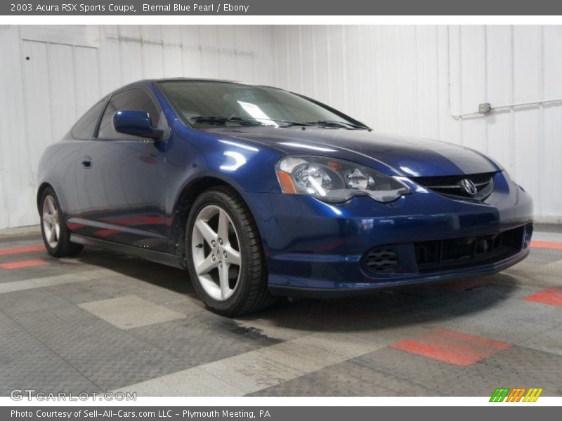 Eternal Blue Pearl / Ebony 2003 Acura RSX Sports Coupe