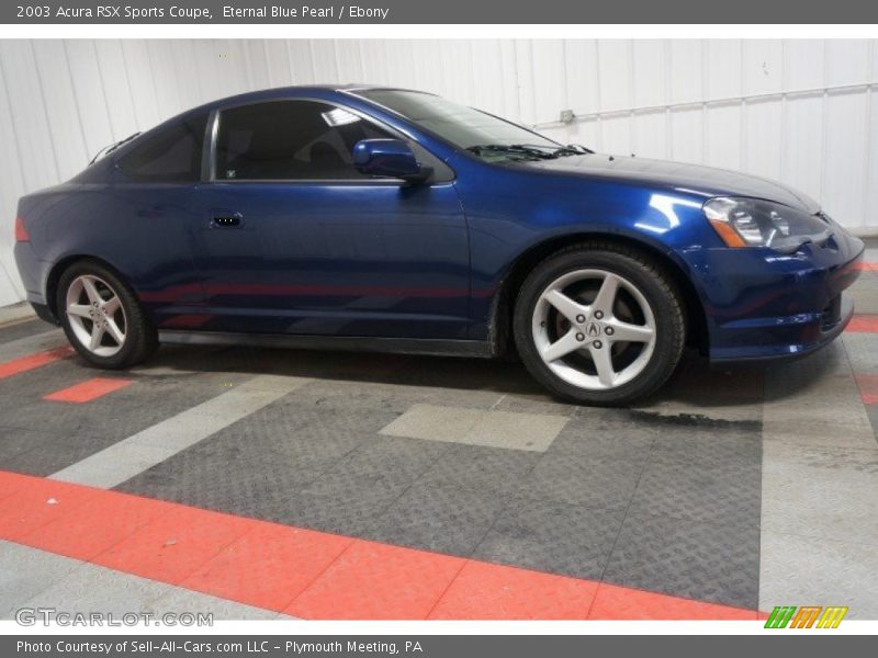 Eternal Blue Pearl / Ebony 2003 Acura RSX Sports Coupe