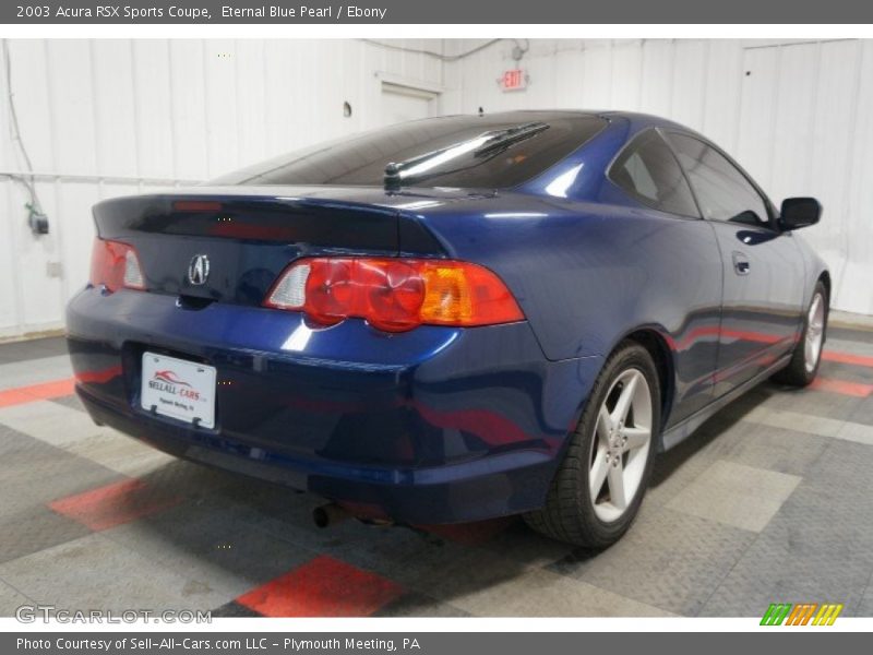 Eternal Blue Pearl / Ebony 2003 Acura RSX Sports Coupe