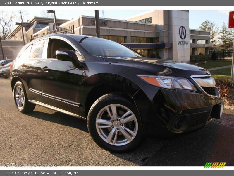 Crystal Black Pearl / Parchment 2013 Acura RDX AWD