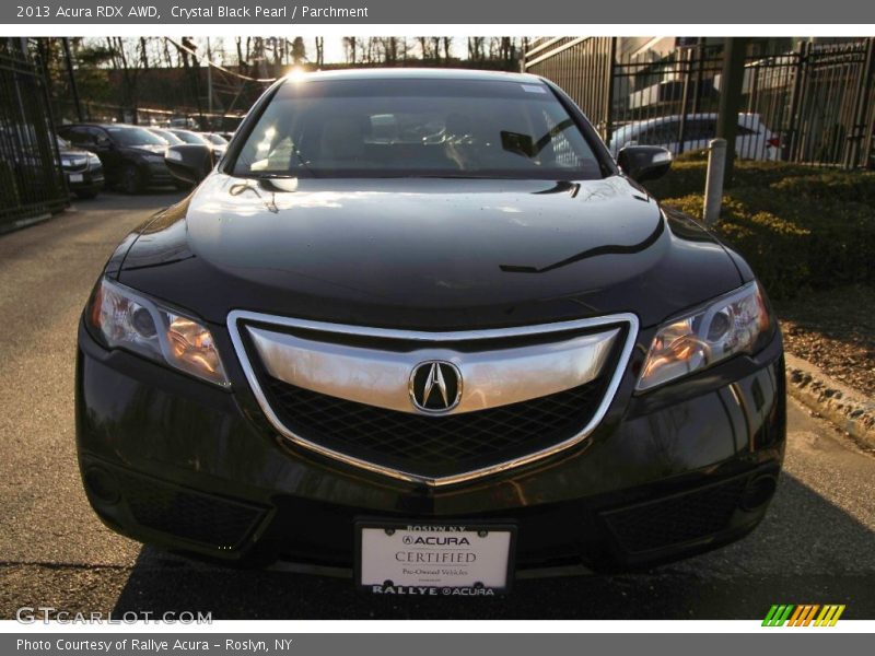 Crystal Black Pearl / Parchment 2013 Acura RDX AWD