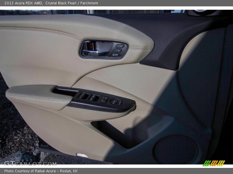 Crystal Black Pearl / Parchment 2013 Acura RDX AWD