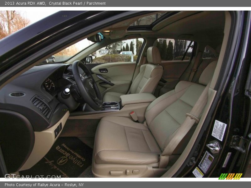 Crystal Black Pearl / Parchment 2013 Acura RDX AWD