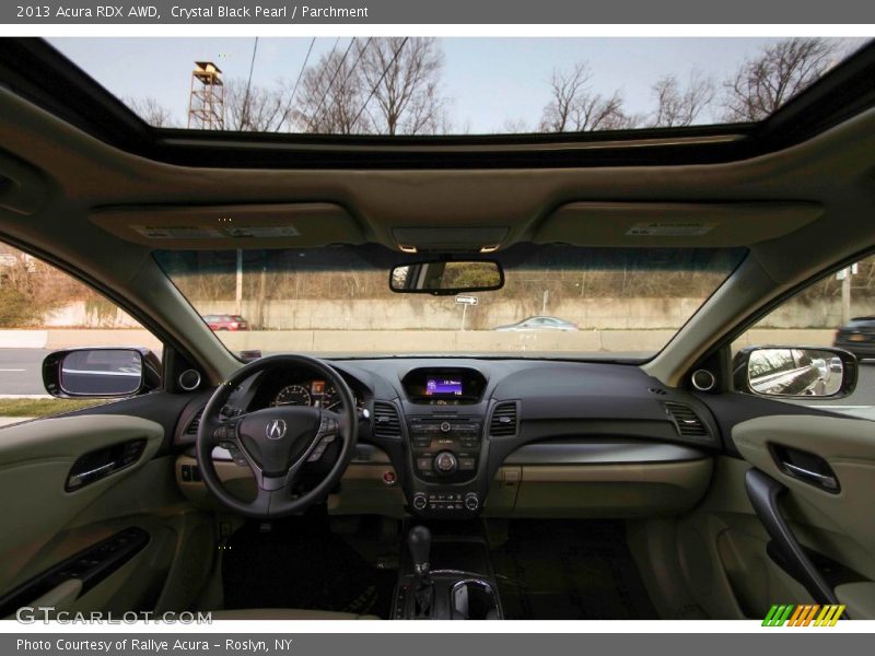 Crystal Black Pearl / Parchment 2013 Acura RDX AWD